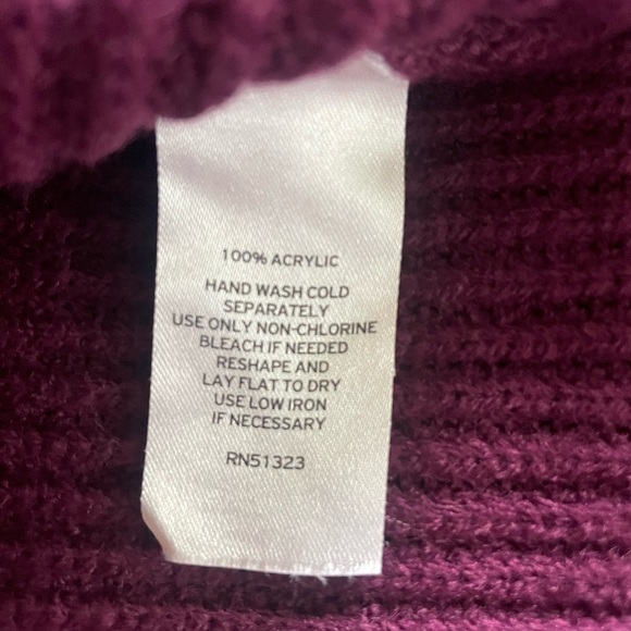 NWT HALOGEN WOMEN'S EMBELLISHED BUTTON CARDIGAN SWEATER SIZE XL DEEP RUBY NEW - Picture 4 of 12